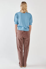 Esti Pointelle Knit Tee
