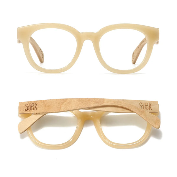 ALIVE CREAM Wooden Magnifying Reader