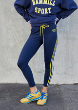 Varsity Leggings - Navy
