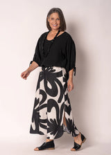 Aloura Skirt in Cream