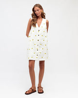 Paperheart Lemon Embroidery Dress