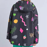 Licorice Galaxy Raincoat
