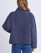 Aurora Quilted Jacket - Navy