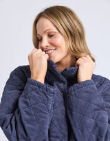 Aurora Quilted Jacket - Navy