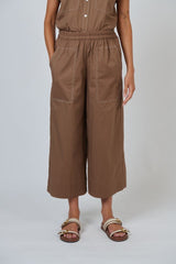 Wide Leg Pant - Cookie