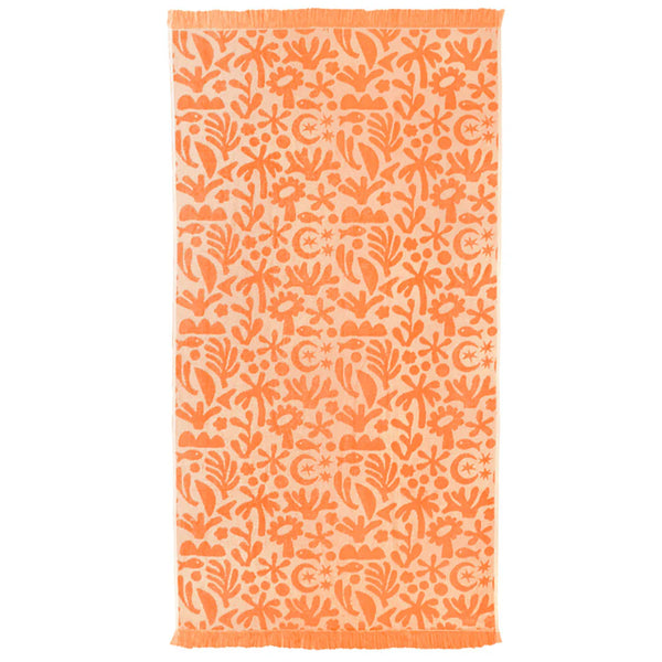 HiLo Beach Towel Holiday - Peach