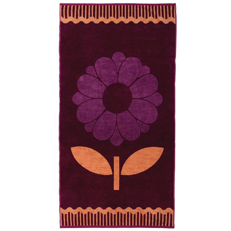 Jacquard Beach Towel - Dana