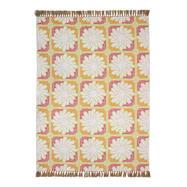 Zinnia Throw Blanket - Sorbet