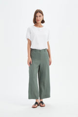 Patch Pocket Easy Pant - Petrol
