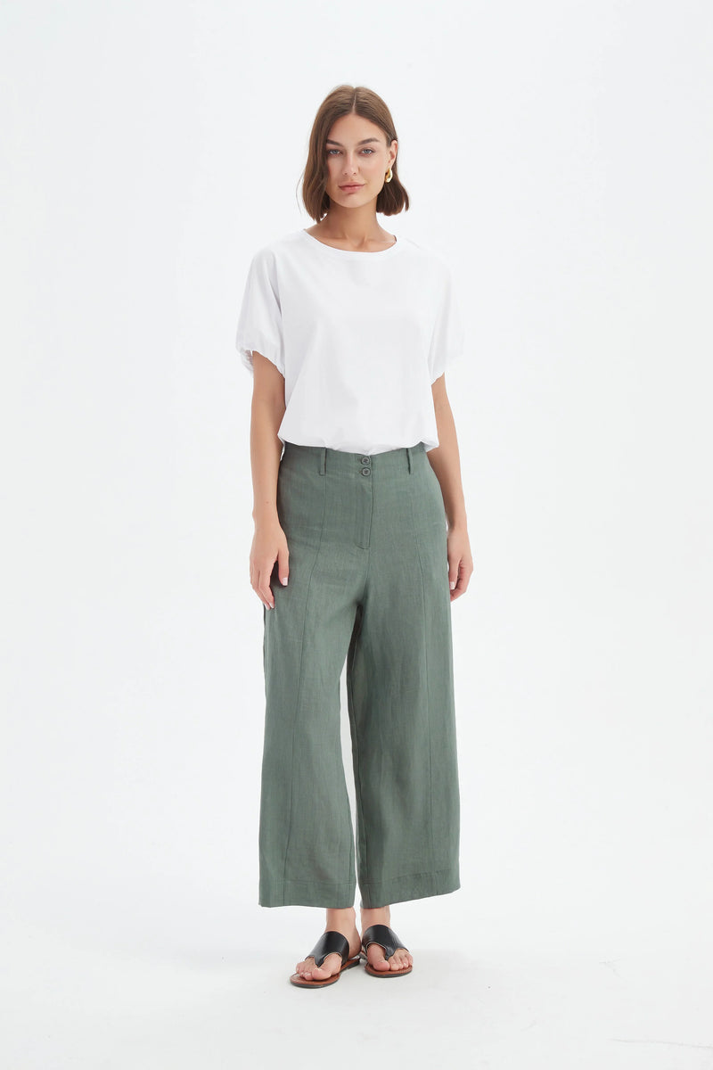 Patch Pocket Easy Pant - Petrol