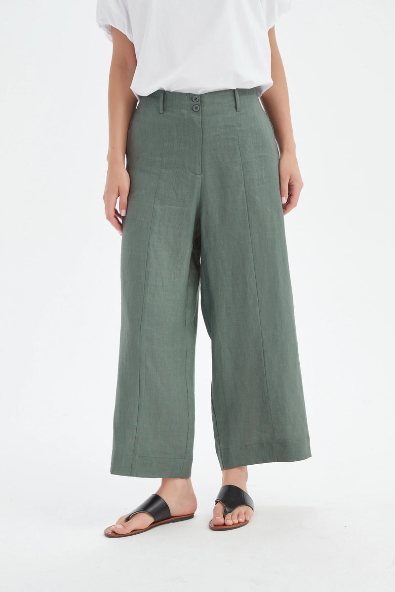 Patch Pocket Easy Pant - Petrol