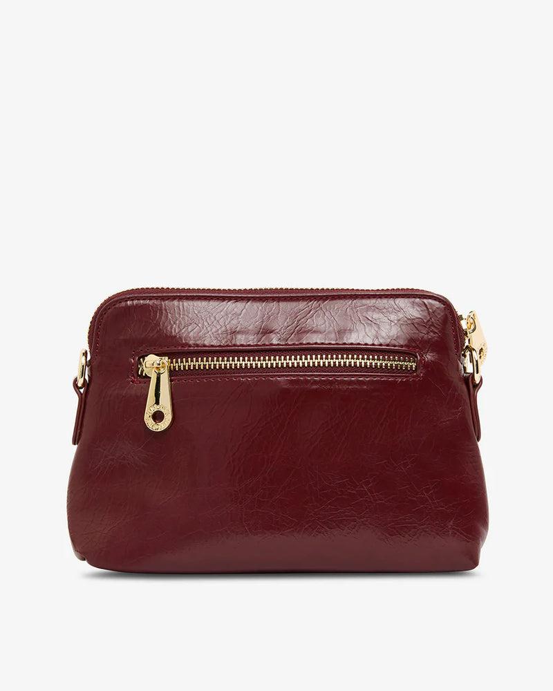 EK Burbank Xbody - Burgundy Crinkle