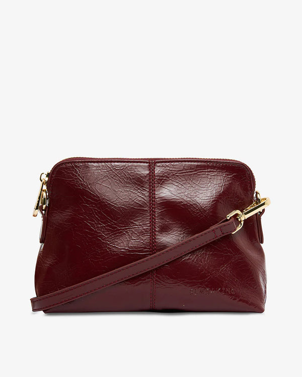 EK Burbank Xbody - Burgundy Crinkle