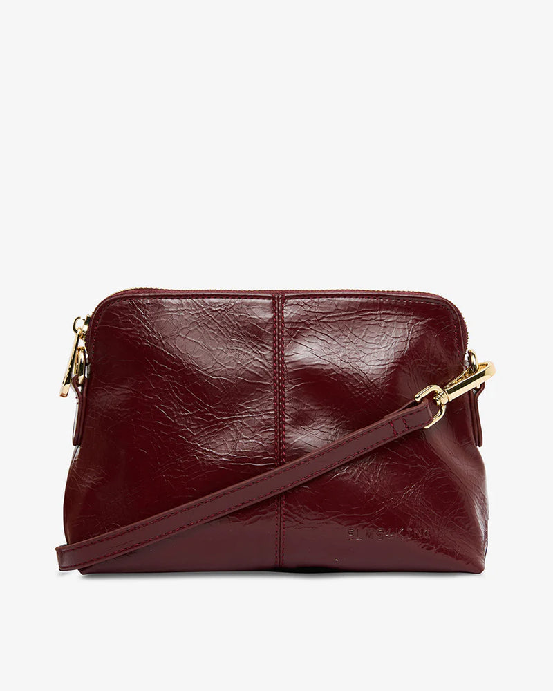 EK Burbank Xbody - Burgundy Crinkle
