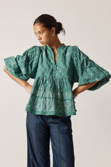 Locket of Love Top - Sage