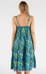 Celine Sundress Teal