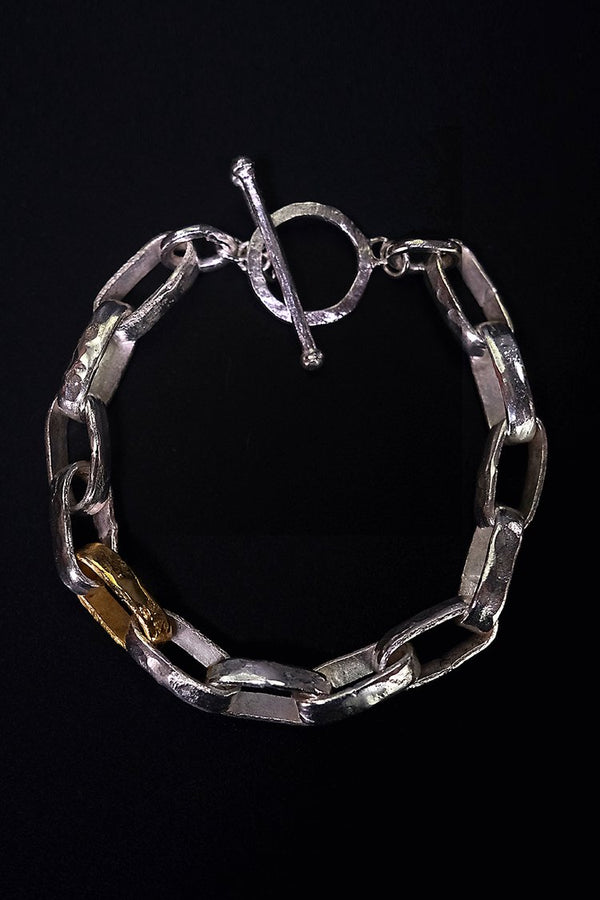 The Gold Link Chain Bracelet - Ewa Tribal Jewelry