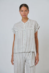 Linen Shirt - Travertine