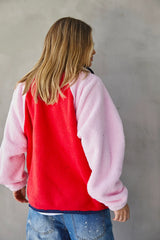Freestyle Polar Fleece - Red/Pink