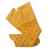 Dotty Socks - Ochre