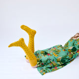 Dotty Socks - Ochre