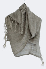 Aira Linen Scarf - Natural
