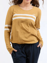 Adora Long Sleeve Tee - Dijon