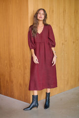 Redwood Linen Dress