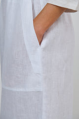 Linen Pants - White