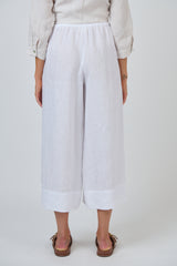Linen Pants - White