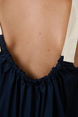 Poplin Dress - Ink