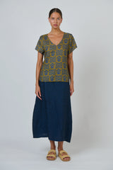 Linen Top - Motif
