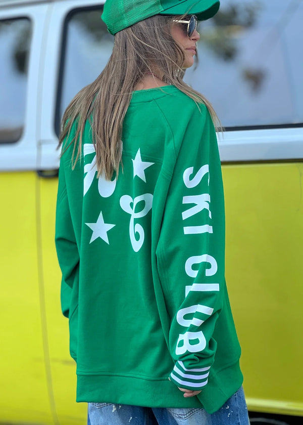 Raglan Oversized Sweat - Green