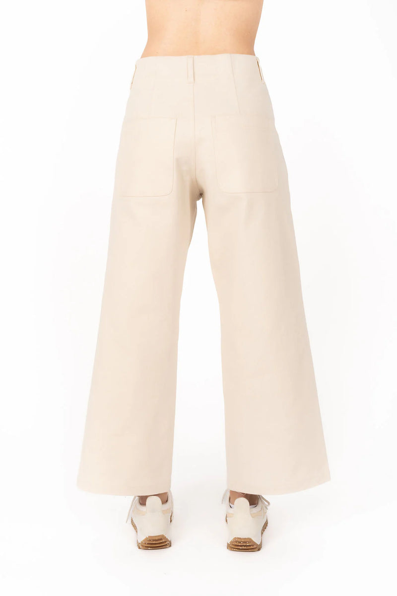 Margot Drill Pant - Sand