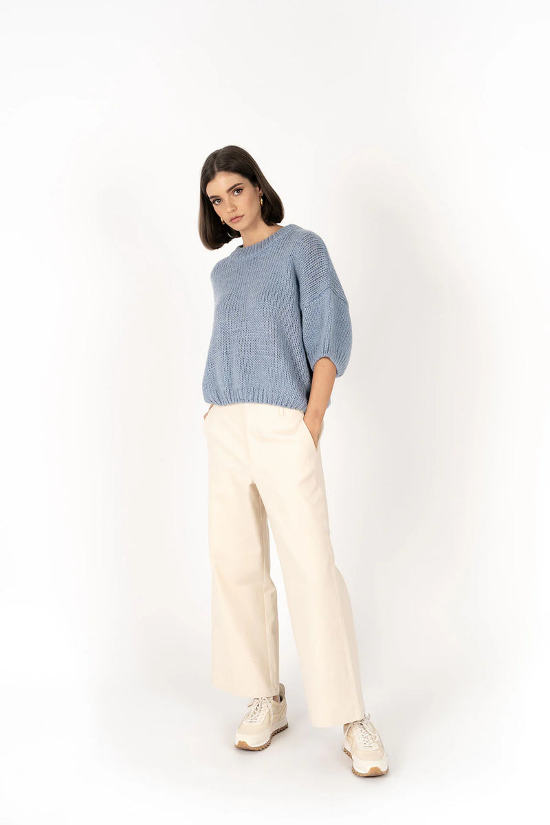 Margot Drill Pant - Sand