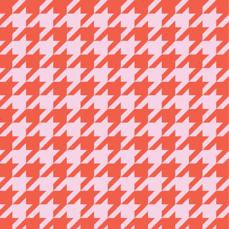 Houndstooth Wine Bag