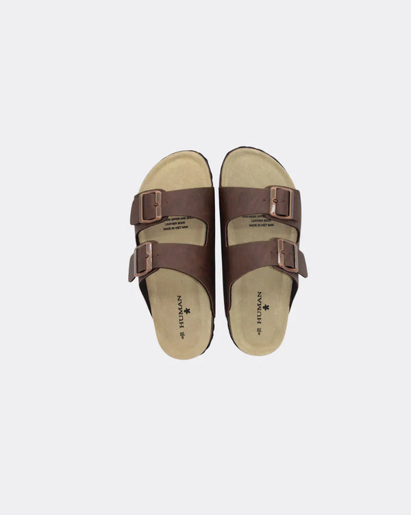 Human Shoes - Ibiza Slide - Chocolate