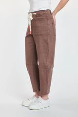 Carter Barrel Jeans - Chocolate