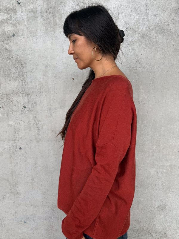 Montaigne Laurant Knit - Rust