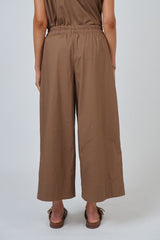 Wide Leg Pant - Cookie