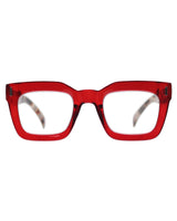 Keats - Ruby/Turtle -  Blue Light Blocking Magnifying Reader