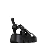 EOS Kailan Leather Sandal - Black