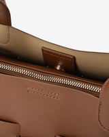 EK Kenley East-West Bag - Tan Saffiano