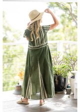 Karri Button Front Dress