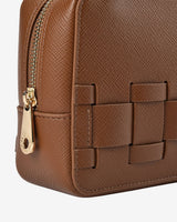 EK London Xbody - Tan Saffiano