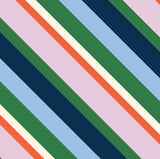 Rugby Stripe -  Mini Zip Pouch