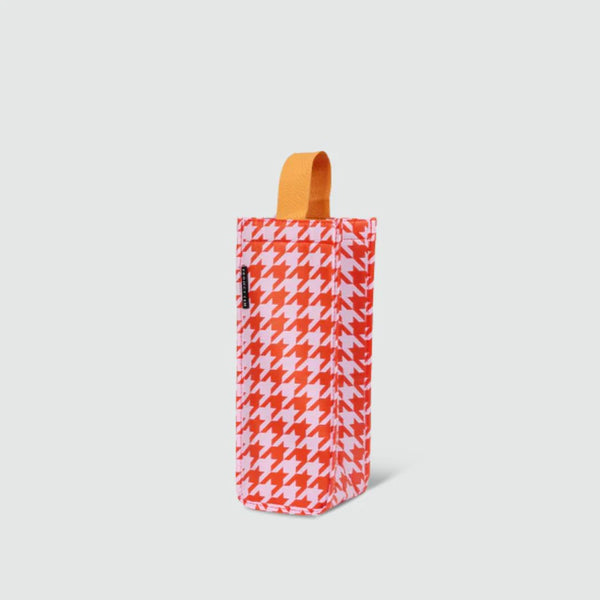 Houndstooth Wine Bag