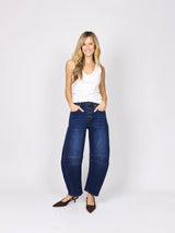 Carson Barrel Jeans - Ink