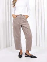 Toni Corduroy Jeans - Latte