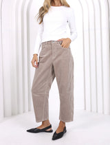Toni Corduroy Jeans - Latte